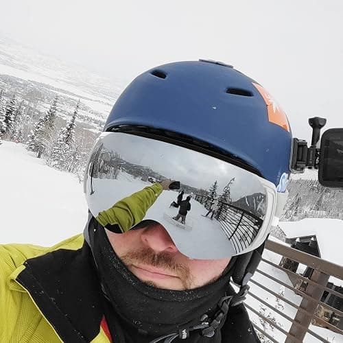 findway Ski Goggles OTG for Women Men Adult Youth-Over Glasses Snow Goggles-Interchangeable Lens,Anti Fog Snowboard Goggles thumbnail 9