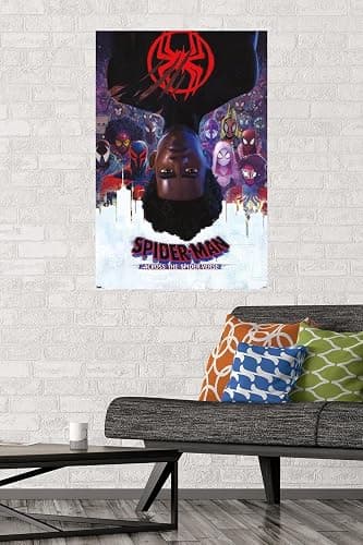 Marvel Spider-Man: Across the Spider-Verse - Official One Sheet Wall Poster, 34L" x 22.4W", Unframed Version thumbnail 3