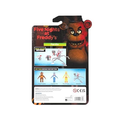 Jazwares Five Nights at Freddy’s Mangle - 5-Inch Articulated Figure with Jumpscare Feature and Glow-in-The-Dark Eyes thumbnail 5