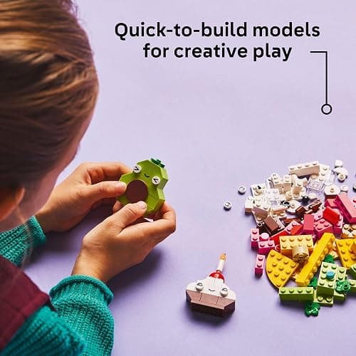 LEGO Classic Creative Food Friends Building Toy Set - Pretend Play Food for Kids, Boys and Girls, Ages 4+ - Learning and Educational Toy for Preschool - Gift Idea for Birthdays - 11039 thumbnail 4