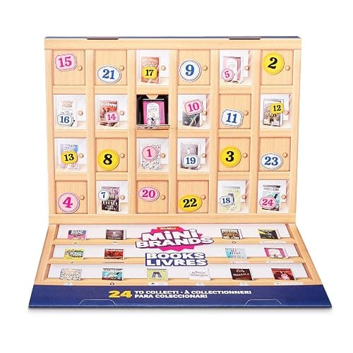 Mini Brands Books Advent Calendar by ZURU, Collectible Seasonal Toys for Girls, Boys, and Collectors thumbnail 3