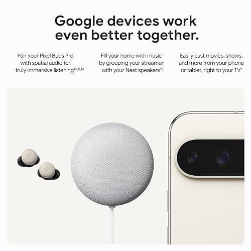 Google TV Streamer 4K - Fast Streaming Entertainment on Your TV with Voice Search Remote - Watch Movies, Shows, Live TV, and Netflix in 4K HDR - Smart Home Control - 32 GB of Storage - Porcelain thumbnail 6