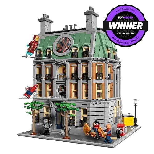 LEGO Marvel Sanctum Sanctorum 76218, 3-Story Modular Building Set, Avengers Movie Collectible, 9 Minifigures Including Doctor Strange, Wong, Spider-Man, Iron Man and The Scarlet Witch thumbnail 3