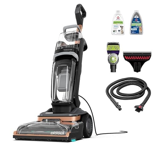 BISSELL Revolution HydroSteam Pet Carpet Cleaner, 3432 | HydroSteam technology; 2-in-1 pet upholstery tool; cleaning formulas included; upright deep cleaner - Image 1