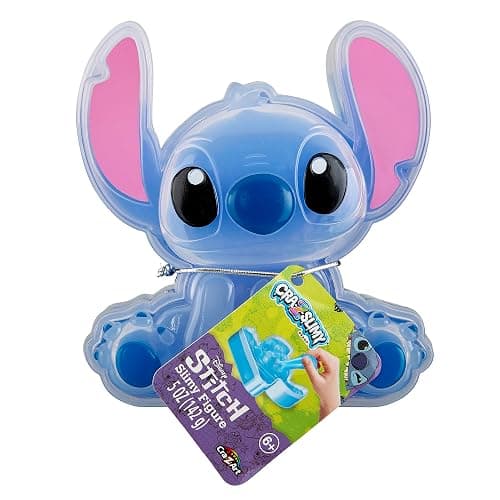 CRA-Z-Slimy Stitch Slime Toy- Glossy, Stretchy, Super Soft, Smooth Blue Stitch Slime with Stitch Shaped Confetti Mix-Ins for Boys and Girls, Lilo and Stitch Kids Toy Gift - Image 1