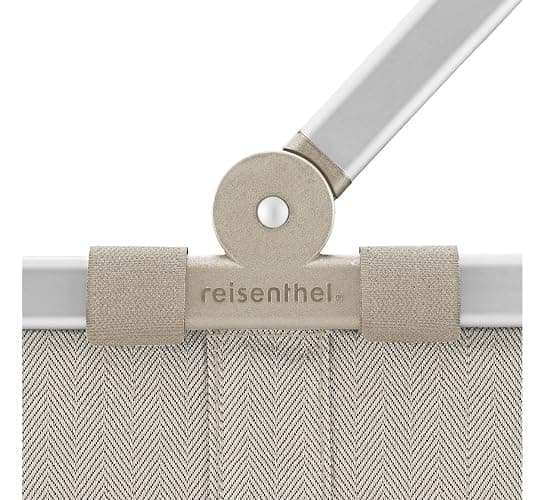 reisenthel carrybag herringbone sand – Stabiler Einkaufskorb mit viel Stauraum und praktischer Innentasche – Elegantes und wasserabweisendes Design thumbnail 5