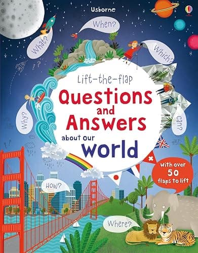 Lift-the-flap Questions and Answers about Our World - Image 1