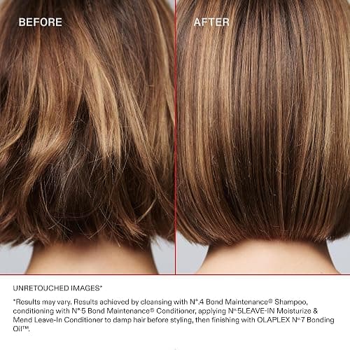 Olaplex Nº.5 Leave-In Conditioner: Moisturizes & Mends Split Ends | Reduces Breakage & Repairs, Protects Damaged Hair | For Coily, Curly, Straight, and Wavy, Stocking Stuffers, 100 mL / 3.3 Fl. Oz. thumbnail 4