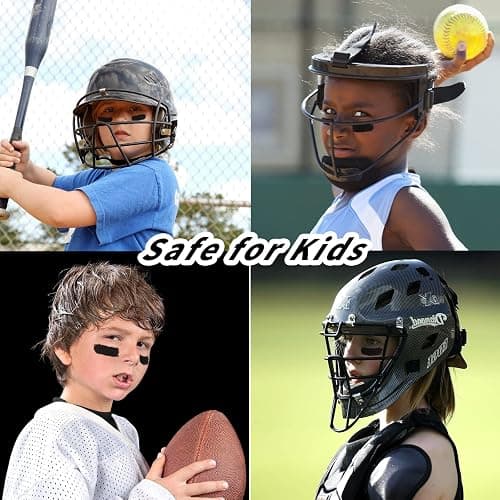 MEICOLY 3Pcs Black Face Body Paint Stick,Waterproof Eye Black Baseball/Softball/Football,Body Paint for Adults and Kids,Face Paint for Cat Halloween Zombie Skull Skeleton Clown Cosplay Makeup thumbnail 4