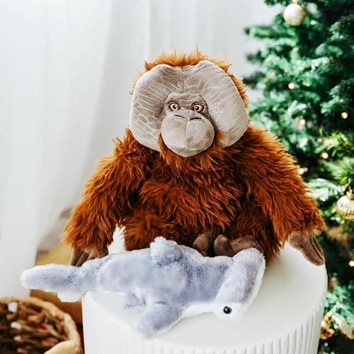 The Petting Zoo Hammerhead Shark Stuffed Animal Plushie, Gifts for Kids, Scoopz Animals, Shark Plush Toy, 10 inches thumbnail 6