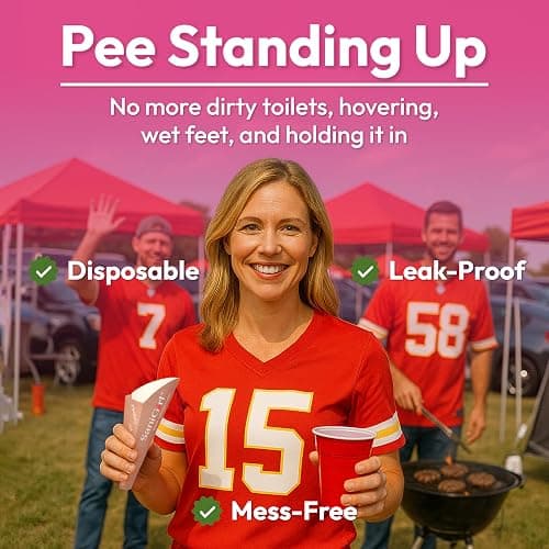 SaniGirl Pee Funnel for Women - Female Urinals for Women - Disposable Recyclable Womens Pee Funnel for Travel & Camping Essentials - Female Urination Device for Outdoors & Travel (50 Count Bulk Pack) thumbnail 2