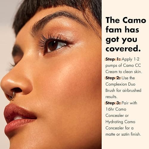 e.l.f. Camo CC Cream, SPF 30 Color-Correcting Medium-To-Full Coverage Face Foundation, Delivers An Airbrushed Finish, Vegan & Cruelty-Free, Rich 650 C thumbnail 5