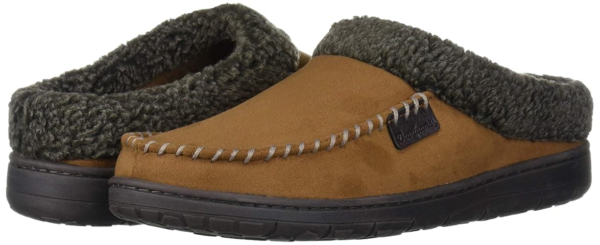 Dearfoams Men’s Brendan Indoor/Outdoor Breathable Memory Foam Clog House Shoe with Wide Widths Slipper thumbnail 7