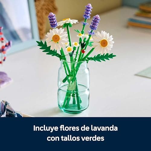 LEGO Botanicals Margaritas - Ramo de Flores con Margaritas y Lavanda Artificial - Adornos y Decoración de Pascua y Semana Santa - Regalo para Niñas de 9+ Años y Mujeres - 11508 thumbnail 5