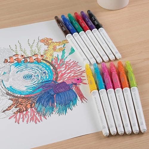 PILOT FriXion Colors Erasable Marker Pens, Assorted Color Inks, 36-Pack thumbnail 2