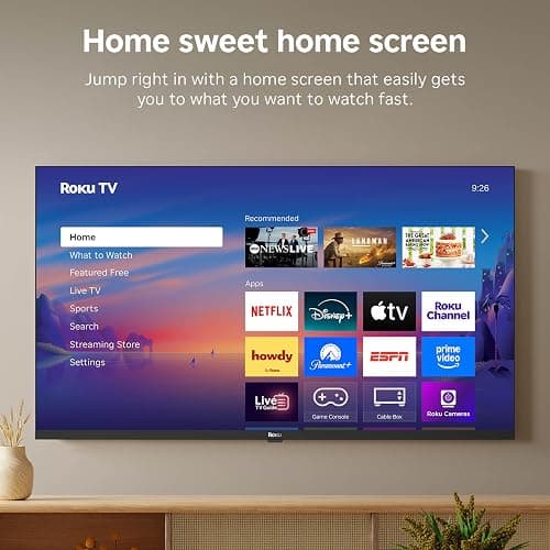 Roku Smart TV 2025 – 40-Inch Select Series, 1080p Full HD TV – Roku TV with Voice Remote – Flat Screen LED Television with Wi-Fi for Streaming Live Local News, Sports, Family Entertainment thumbnail 7