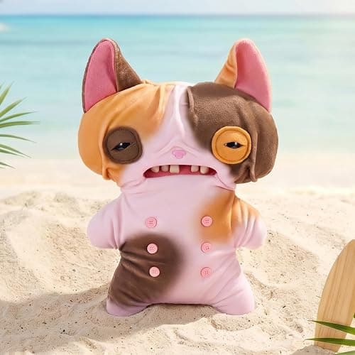Fuggler Nipple Fuggs 9 Inch Plush Collectible (Wrinkle McStinkles) by ZURU | Funny Ugly Monster with signature teeth, soft & huggable collectible plush, for fans & collectors, gift for tweens & teens thumbnail 2