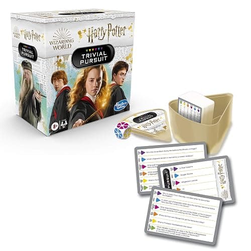 Hasbro Gaming Trivial Pursuit: Wizarding World Harry Potter Edition Compact Trivia Game, 2+ Players, 600 Trivia Questions, 8+ (Amazon Exclusive) thumbnail 3