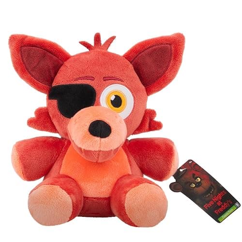 Five Nights At Freddy's Classic Foxy Plush - 8-Inch Stuffie with Soft Material and Glow-In-The-Dark Eyes thumbnail 3