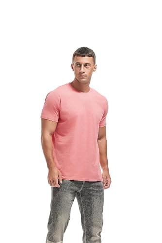 VEIISAR Crew Neck Tees Premium Men's T-Shirts - Soft and Fit Mens T-Shirt - Casual Stylish Tee for Men S - 4XL thumbnail 2