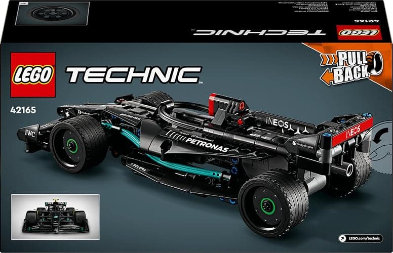 LEGO Technic Mercedes-AMG F1 W14 E Performance Race Car Toy for Kids, Boys and Girls aged 7 Plus Years Old, Pull-Back Model Vehicle Set, Bedroom Decoration, Birthday Gift Idea 42165 thumbnail 9