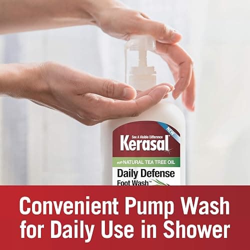 Kerasal Daily Defense Foot Wash Daily Cleanser for Feet, 12 Ounce (Packaging May Vary) thumbnail 7