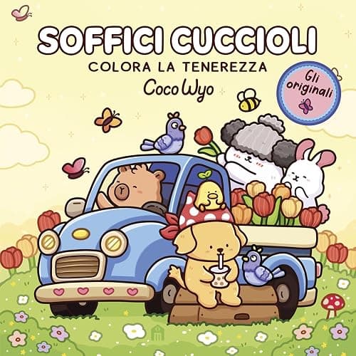 Soffici cuccioli. Libro da colorare per tutte le età (Gli originali Coco Wyo) - Image 1