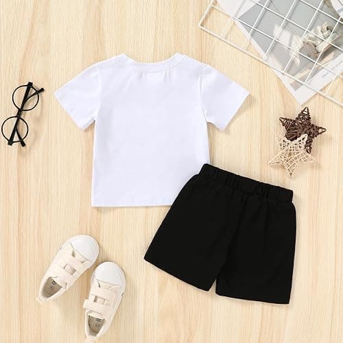 Happy Town Baby Boy Summer Clothes One Happy Dude 1st Birthday Outfits Smile Cool Short Sets thumbnail 3