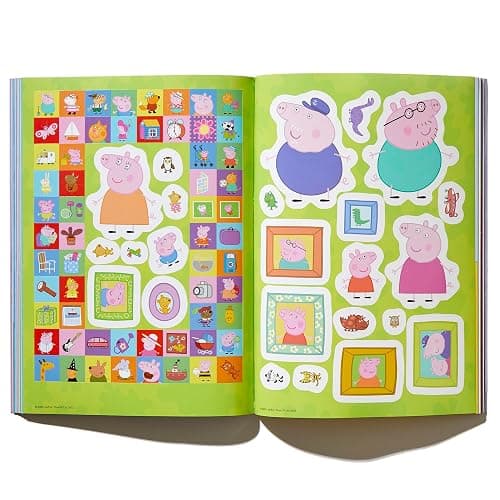 Peppa Pig Super Sticker Book: Over 1000 Stickers & 8 Posters thumbnail 7