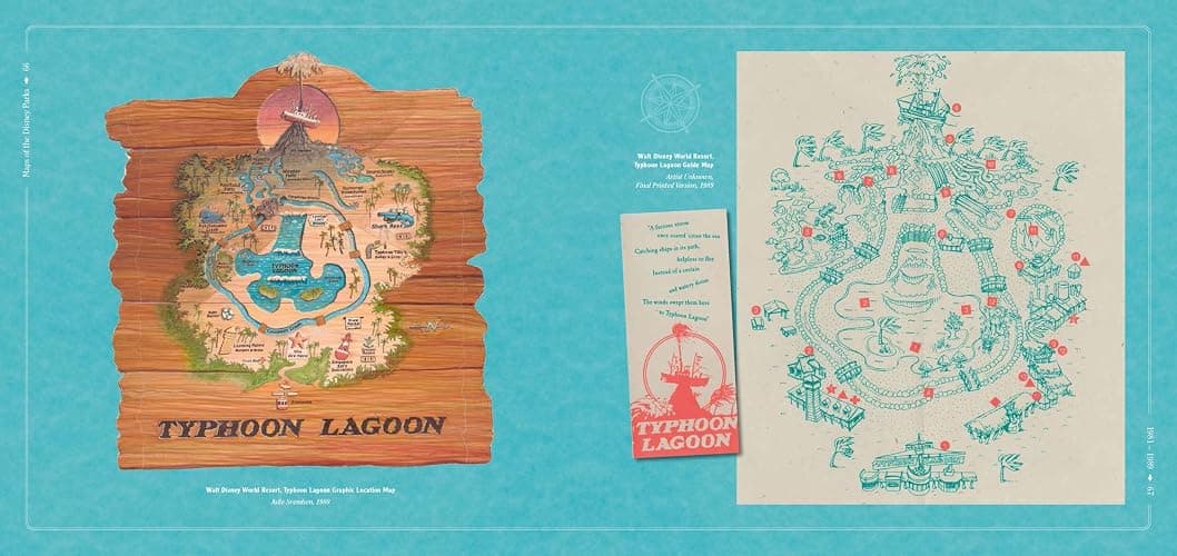 Maps of the Disney Parks: Charting 60 Years from California to Shanghai (Disney Editions Deluxe) thumbnail 14