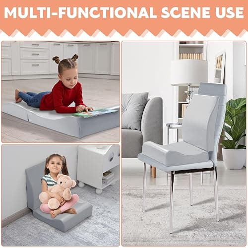 BALAPET Hair Washing Station for Kids,Shampoo Foam Mat for Children Ergonomic Comfortable Support Hair Washing Mat on Sink Portable Foldable Shampoo Buddy Basin Essentials, Patent Pending(Gray) thumbnail 7