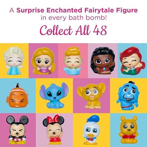 Princess Bath Bombs for Girls with Surprise Toys Inside (1 Pack) – Large Fizzy Bubble Bath Bomb for Kids - Princess, Mermaid, Fairytale Bath Toys – Fruity Scent, Skin-Safe, Made in USA by Two Sisters thumbnail 2