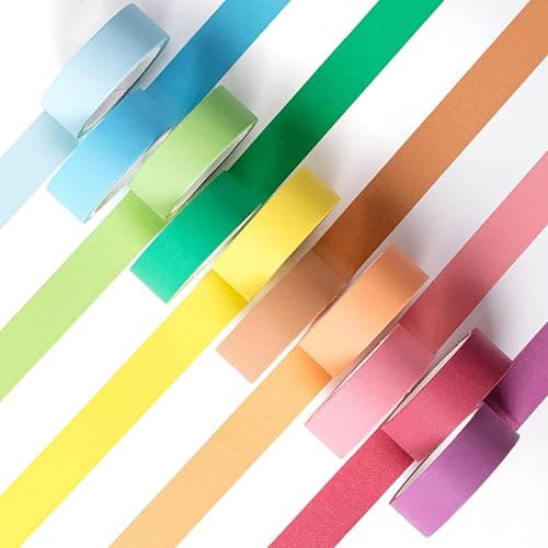 Mr. Pen- Washi Tape Set, 10 Pack, Decorative Tape, Washi Tapes, Colored Tape, Scrapbook Tape thumbnail 9