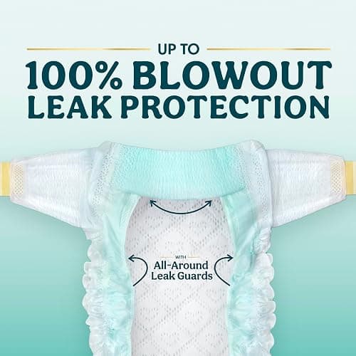 Pampers Swaddlers Newborn Diapers, Size Newborn (10 lbs), 84 Count, Fragrance Free, Hypoallergenic, Absorbent, Pediatrician Recommended, Skin Safe thumbnail 6