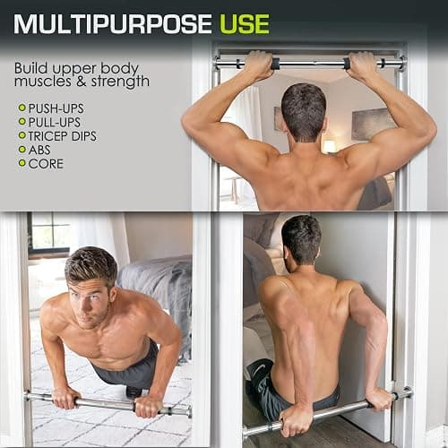ProsourceFit Pull Up Bar for Multi Use Fitness & Home Gym Exercise thumbnail 6
