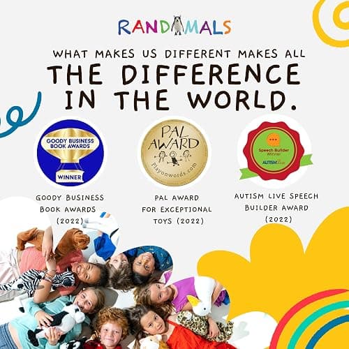 Randimals Plush Toy Stuffed Animal Mix - Horse & Shark Hybrid Stuffed Animals for Girls & Boys - Huggable & Soft Animal Characters Cute Plushies - Unique Toys for Discovery & Adventure thumbnail 7
