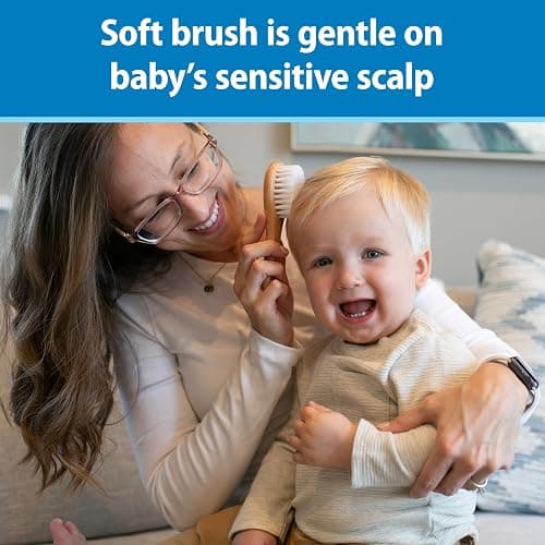Dr. Brown's Soft and Safe Baby Brush + Comb thumbnail 3