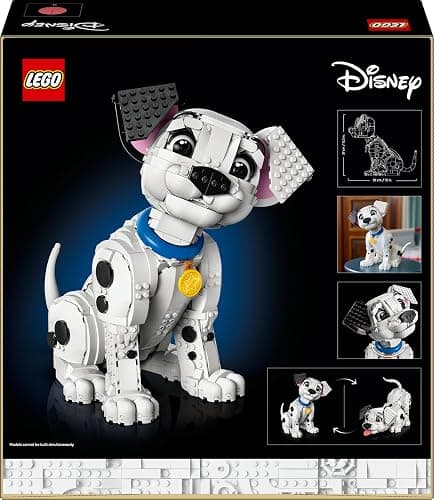 LEGO | Disney Cachorro de 101 Dálmatas - Maqueta para Construir para Adultos de Figura Articulada de Perro Interactivo - Se Transforma en 6 Perros Diferentes - Regalo para Mujeres y Hombres Fans 43269 thumbnail 10