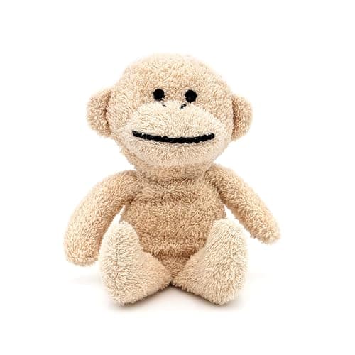 Thermal-Aid Zoo Mini — (Jo Jo The Monkey) — Mold-Resistant, Washable Hot & Cold Pack for Kids — Heating and Cooling Pad with Natural Corn Filling — Reusable Plush Toy - Image 1