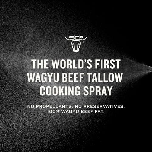 South Chicago Packing Wagyu Beef Tallow Spray, Umami-Rich, Flavorful, Perfect for Sauteing, Stir-frying and Grilling, Nonstick Cooking Oil, 7 Fl Oz thumbnail 6
