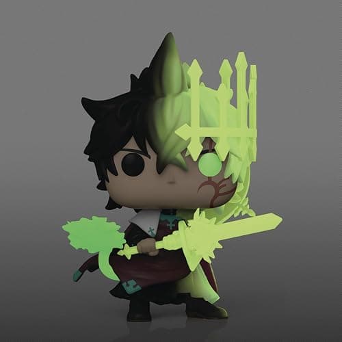 Pop! Animation: Black Clover - Yuno Spirit of Zephyr (Glow-in-The-Dark) PX Vinyl Figure thumbnail 3