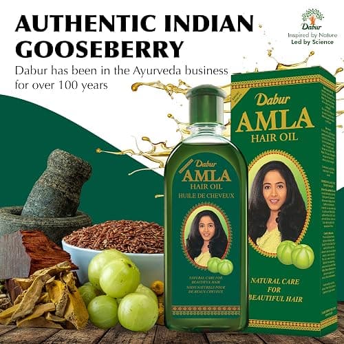 Dabur Amla Hair Oil – Nourishing Herbal Oil for Stronger, Thicker & Shinier Hair – Enriched with Amla Extracts to Reduce Fall, Strengthen Roots & Promote Healthy Growth – 500ml thumbnail 5