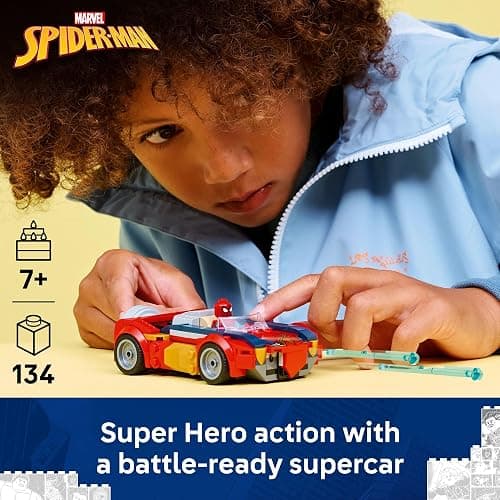 LEGO Marvel Spider-Man Car vs. Venomized Wolverine Building Toy for Boys & Girls - Super Hero & Villain Playset W/2 Marvel Minifigures - Gift Idea for Birthdays - Ages 7+ - 76336 thumbnail 2