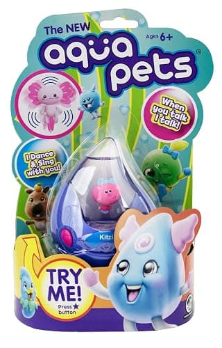 Aqua Pets Lotti – Super-Cute Axolotl Interactive Floating Water Pet with Lights, Sounds & 3 Games – Collectible Toy for Kids Ages 6+ thumbnail 3