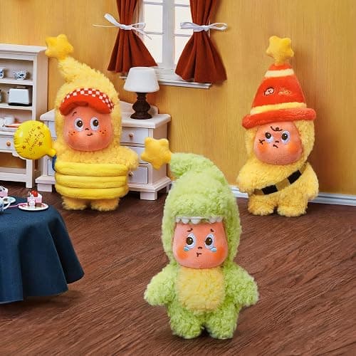 POP MART Twinkle Twinkle Be a Little Star Series - Plush Pendant Blind Box, Random Design Action Figures Collectible Toys Home Decorations, Holiday Birthday Gifts for Girls and Boys, Single Box thumbnail 5