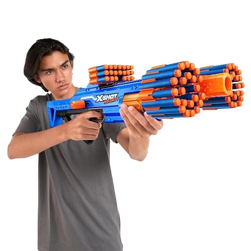 XSHOT Insanity Bezerko by ZURU - 48 Dart Outdoor Toy with Air Pocket Technology and Storage for Boys, Girls, Teens and Adults thumbnail 5