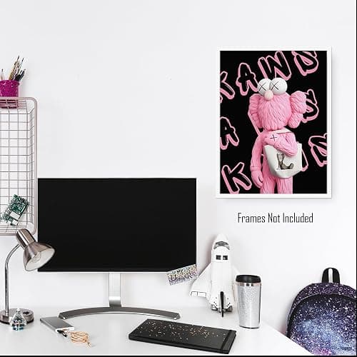Brooke & Vine Hypebeast Room Decor (UNFRAMED 12 x 16) Michael Jordan Shoes Sneaker Poster Sneakerhead Posters Air Jordans Teen Boy Room Girl Room Wall Art Prints Bedroom, Dorm, Desk - Pink Purse thumbnail 2