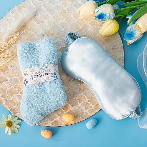 Birthday Gifts Basket for Women,Get Well Soon Thinking of You Gifts Relaxing Spa Gifts Self Care Package Box w/ Luxury Blanket,Unique Mothers Day Gifts for Mom Her Best Friend Wife Grandma thumbnail 7