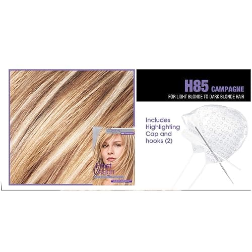 L'Oreal Paris Frost and Design Cap Hair Highlights For Long Hair, H85 Champagne, 1 kit thumbnail 12