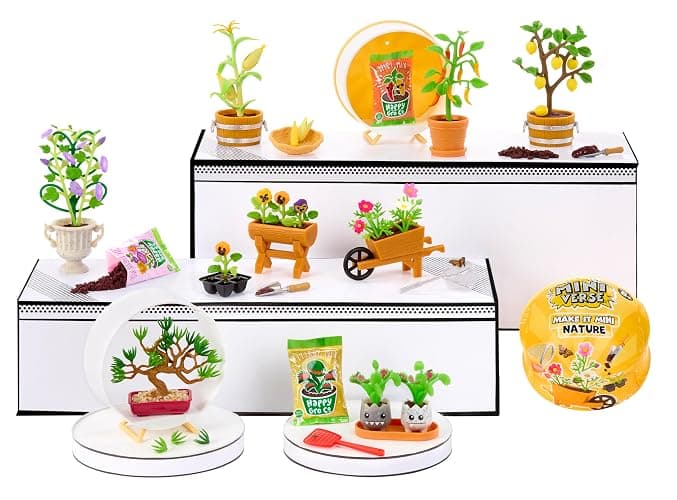 MGA's Miniverse - Make It Mini Nature Series 3 Mini Collectibles, Mystery Blind Packaging, DIY, Crafts, Replica Plants, Flowers, Botanicals, Novelty, Collectors, 8+ thumbnail 11